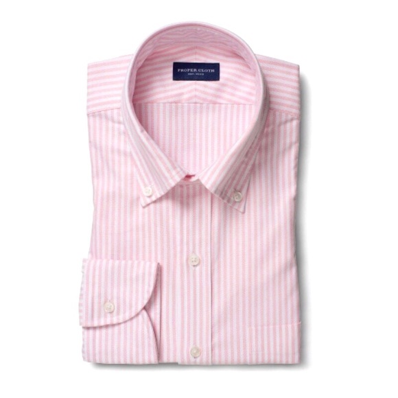 J. Crew Tops - 💖 J. Crew Pink Pinstripe Popover Top